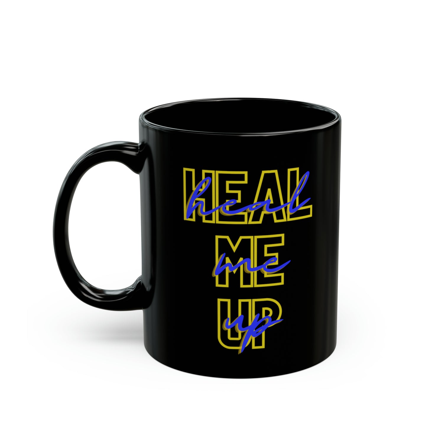 Heal me up Cup (Blue & Gold)