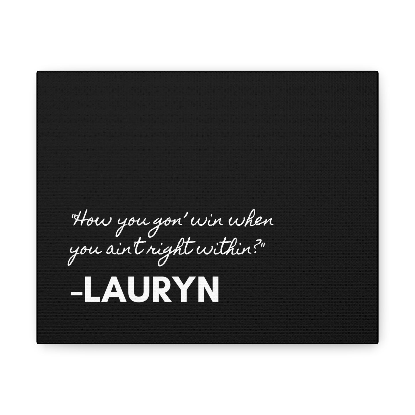 Words from Lauryn