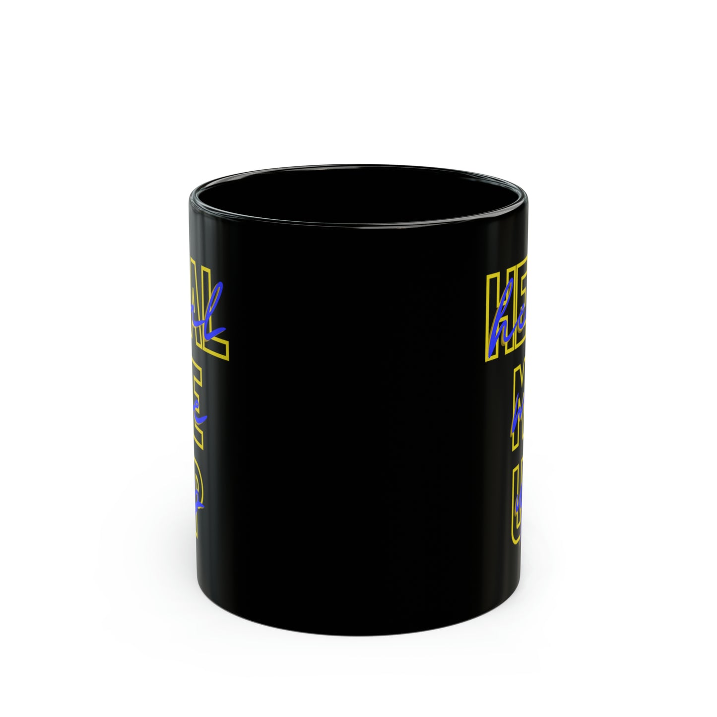 Heal me up Cup (Blue & Gold)