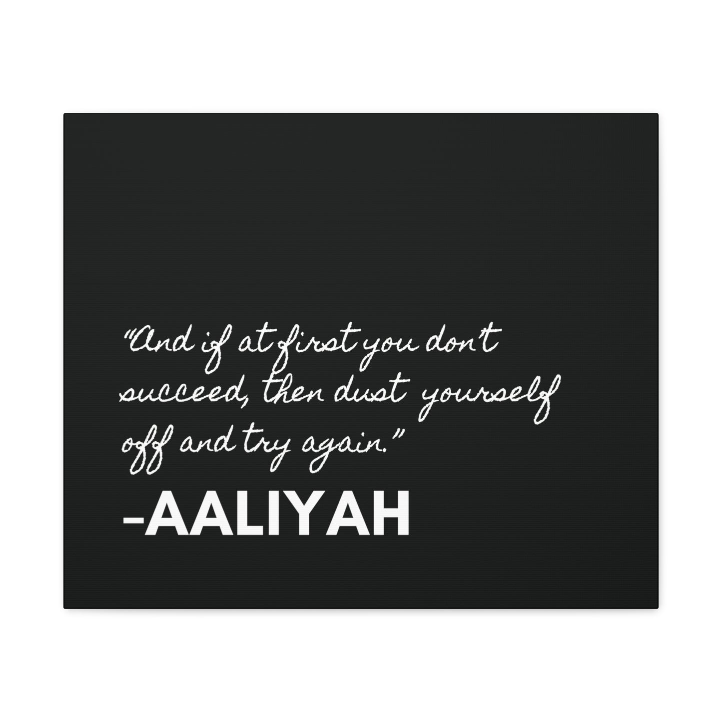 Words from Aaliyah