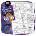 Tiny Trailblazers Black History Coloring Book for Girls