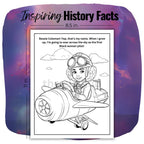 Tiny Trailblazers Black History Coloring Book for Girls