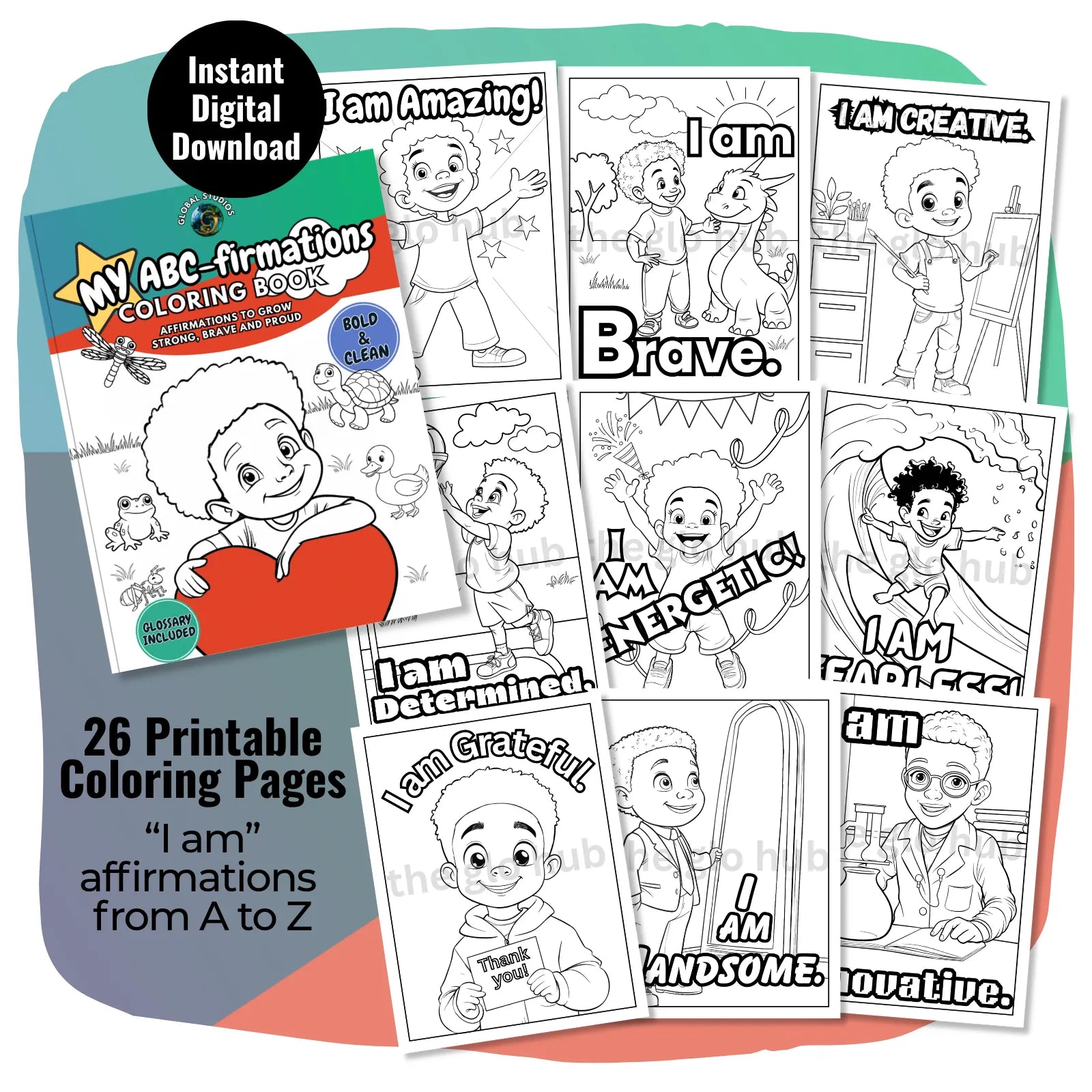 My ABC-firmations: Boys Edition