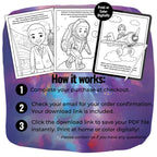 Tiny Trailblazers Black History Coloring Book for Boys