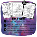 Tiny Trailblazers Black History Coloring Book for Girls